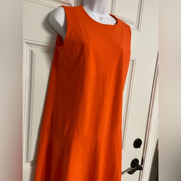T3- DAMA COLLECTION Tangerine Midi Tank Dress - Picture 2 of 6